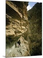 Hiker in the Himalayas-James Burke-Mounted Photographic Print