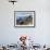 Hiker on Longs Peak Trail, Rocky Mountain National Park, Colorado, USA-Christian Kober-Framed Photographic Print displayed on a wall