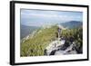 Hiker on Trail, Pirin National Park, UNESCO World Heritage Site, Near Bansko, Bulgaria, Europe-Christian Kober-Framed Photographic Print