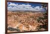 Hikers amongst hoodoo formations on the Sunrise Point Trail in Bryce Canyon National Park, Utah, Un-Michael Nolan-Framed Photographic Print