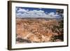 Hikers amongst hoodoo formations on the Sunrise Point Trail in Bryce Canyon National Park, Utah, Un-Michael Nolan-Framed Photographic Print