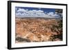 Hikers amongst hoodoo formations on the Sunrise Point Trail in Bryce Canyon National Park, Utah, Un-Michael Nolan-Framed Photographic Print