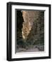 Hikers & Dog in Pigeon Canyon, Grand Canyon-Parashant National Monument, Arizona, USA-Scott T. Smith-Framed Photographic Print