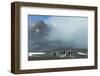 Hikers from the Cablecar Near the Smoking Summit of 3350M Volcano Mount Etna During an Active Phase-Rob Francis-Framed Photographic Print