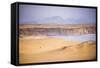 Hikers Hiking in Desert and Sand Dunes, Ica, Peru-Matthew Williams-Ellis-Framed Stretched Canvas