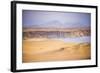 Hikers Hiking in Desert and Sand Dunes, Ica, Peru-Matthew Williams-Ellis-Framed Photographic Print