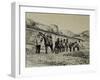 Hikers in San Jeronimo. Montserrat. Catalonia. Spain-null-Framed Giclee Print