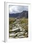 Hikers in the Ogwen Valley (Dyffryn Ogwen)-Charlie Harding-Framed Photographic Print