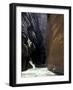 Hikers in Zion Narrows, Zion National Park, UT, USA-Lin Alder-Framed Photographic Print