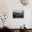 Hikers Look up at Snowy Mountain Top, New Zealand-Michael Brown-Photographic Print displayed on a wall