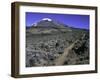 Hikers Moving Through a Rocky Area, Kilimanjaro-Michael Brown-Framed Photographic Print