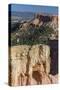 Hikers on Arch Rock Formation-Michael Nolan-Stretched Canvas