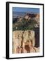 Hikers on Arch Rock Formation-Michael Nolan-Framed Photographic Print