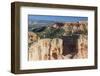 Hikers on Arch Rock Formation-Michael Nolan-Framed Photographic Print