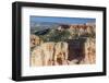 Hikers on Arch Rock Formation-Michael Nolan-Framed Photographic Print