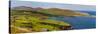 Hikers on Boreen, Near Allihies, Beara Peninsula, County Cork, Ireland-null-Stretched Canvas