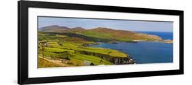 Hikers on Boreen, Near Allihies, Beara Peninsula, County Cork, Ireland-null-Framed Photographic Print