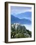 Hikers on Peak of the Chief, Stawamus Chief Provincial Park, Squamish, British Columbia, Canada-Paul Colangelo-Framed Photographic Print