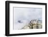 Hikers on Summit of Mount Rysy, 2499M, the Highest Point-Christian Kober-Framed Photographic Print