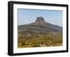 Hikers on the Overland Track in Cradle Mountain Lake St. Clair National Park, Tasmania, Australia-Christian Kober-Framed Photographic Print