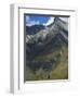 Hikers on the Rob Roy Glacier Hiking Track, New Zealand, Pacific-Christian Kober-Framed Photographic Print