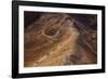 Hikers to the Masada complex, Masada, Dead Sea, Israel-null-Framed Photographic Print