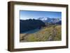 Hikers Walking on the Colle Del Nivolet Beside Rossett Lake (Lago Rossett)-Roberto Moiola-Framed Photographic Print