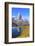 Hikers Walking on the Path Beside the Stellisee with the Matterhorn Reflected-Roberto Moiola-Framed Photographic Print