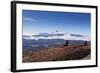 Hikers Watch a Condor (Vultur Gryphus)-Eleanor-Framed Photographic Print