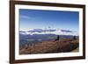 Hikers Watch a Condor (Vultur Gryphus)-Eleanor-Framed Photographic Print