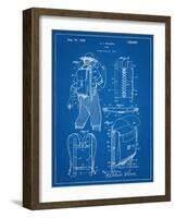 Hiking And Camping Backpack Patent-null-Framed Art Print