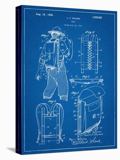 Hiking And Camping Backpack Patent-null-Stretched Canvas
