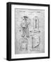 Hiking And Camping Backpack Patent-Cole Borders-Framed Art Print