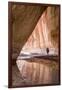 Hiking at Slide Arch, Paria Canyon, Vermillion Cliffs Wilderness, Utah-Howie Garber-Framed Photographic Print