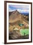 Hiking at the Emerald Lakes, Tongariro Alpine Crossing Trek, Tongariro National Park-Matthew Williams-Ellis-Framed Photographic Print