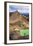 Hiking at the Emerald Lakes, Tongariro Alpine Crossing Trek, Tongariro National Park-Matthew Williams-Ellis-Framed Photographic Print