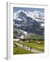 Hiking Below the Jungfrau Massif From Kleine Scheidegg, Jungfrau Region, Switzerland, Europe-Michael DeFreitas-Framed Photographic Print