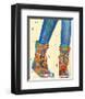 Hiking Boots-Pamela K. Beer-Framed Art Print