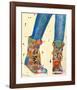 Hiking Boots-Pamela K. Beer-Framed Art Print