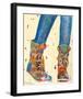 Hiking Boots-Pamela K. Beer-Framed Art Print