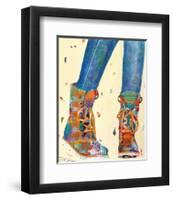 Hiking Boots-Pamela K. Beer-Framed Art Print