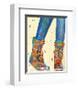 Hiking Boots-Pamela K. Beer-Framed Art Print