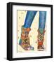 Hiking Boots-Pamela K. Beer-Framed Art Print