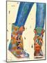 Hiking Boots-Pamela K. Beer-Mounted Art Print