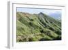 Hiking in Diamond Head State Monument (Leahi Crater)-Michael DeFreitas-Framed Photographic Print