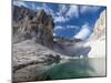 Hiking on High Route 2 in Dolomites, Bolzano Province, Trentino-Alto Adige/South Tyrol, Italy-Carlo Morucchio-Mounted Photographic Print