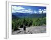 Hiking on Mt. Crawford, New Hampshire, USA-Jerry & Marcy Monkman-Framed Photographic Print