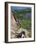 Hiking on the Beehive Trail, Maine, USA-Jerry & Marcy Monkman-Framed Photographic Print