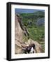 Hiking on the Beehive Trail, Maine, USA-Jerry & Marcy Monkman-Framed Photographic Print