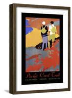 Hiking Poster-Vintage Lavoie-Framed Giclee Print